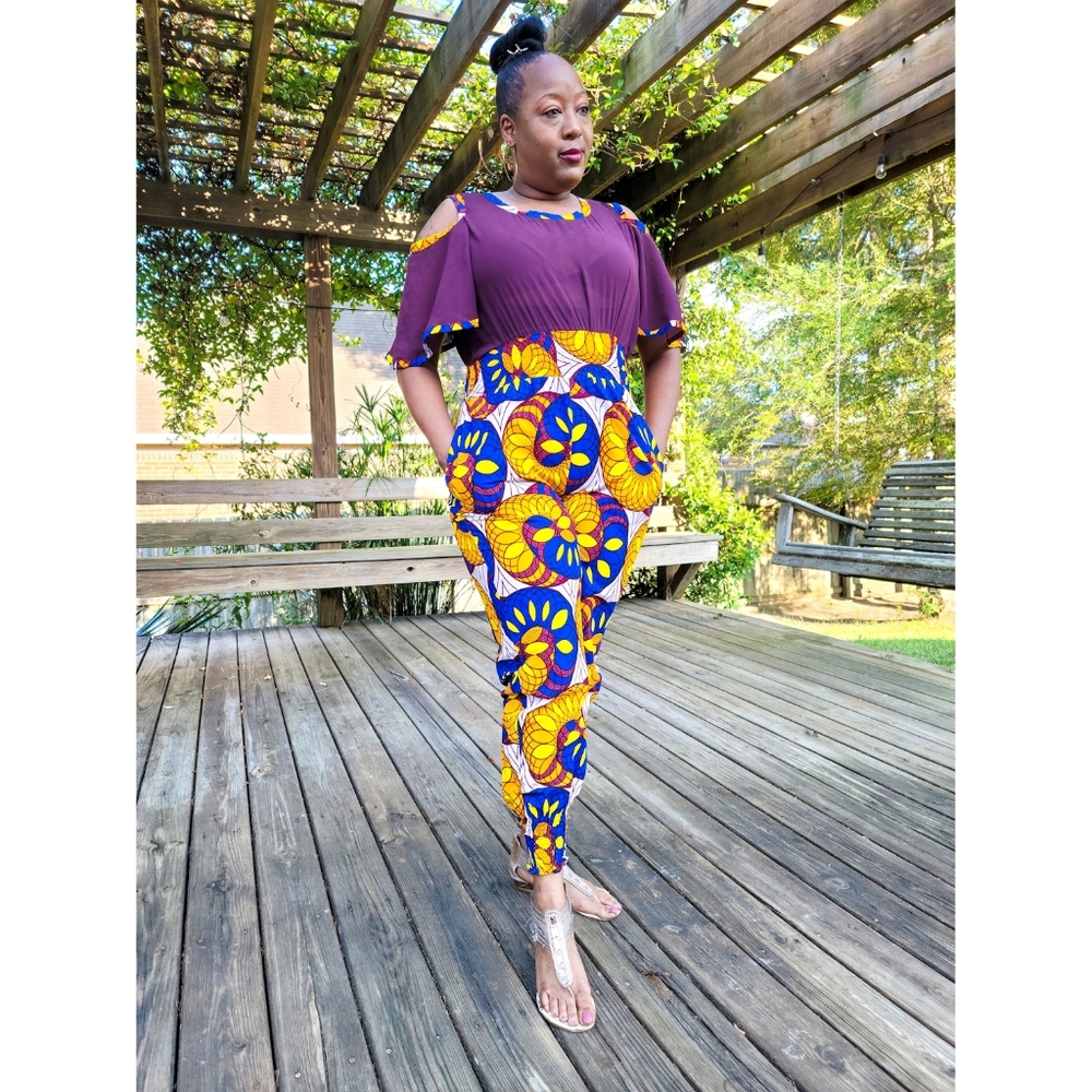 Sikama Ankara Print Jumpsuit